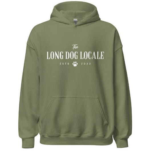LONG DOG LOCALE Printed Hooded Sweatshirt