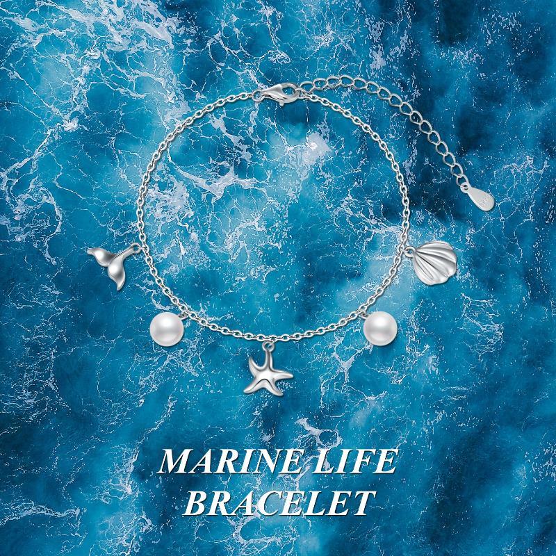 Coastal Charm S925 Silver Bracelet
