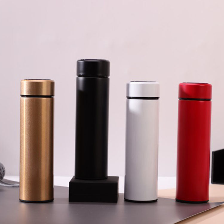 16.9 oz Stainless steel vacuum flask LED touch display temperature