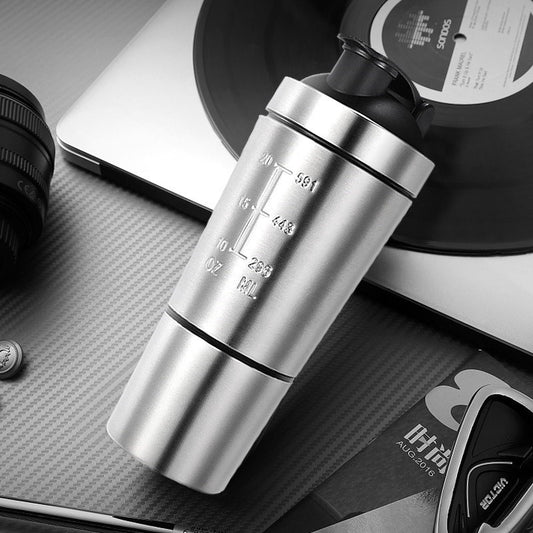 Stainless Steel Cup With Storage Extension