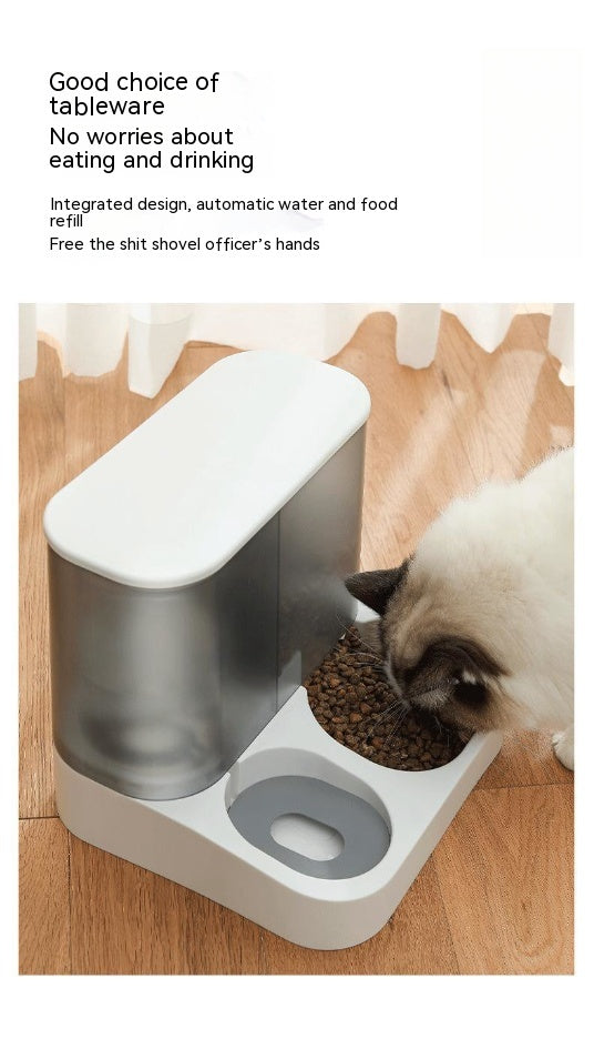 Automatic Pet Feeder With Clear Container