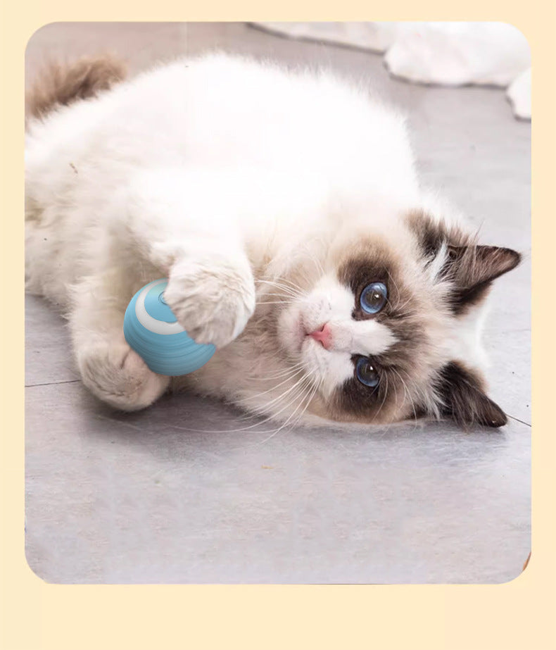 Automatic Cat Teasing Toy Ball