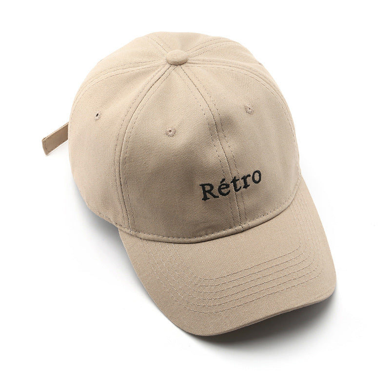 Women's "Retro" Graphiic Casual Embroidered Ball Cap