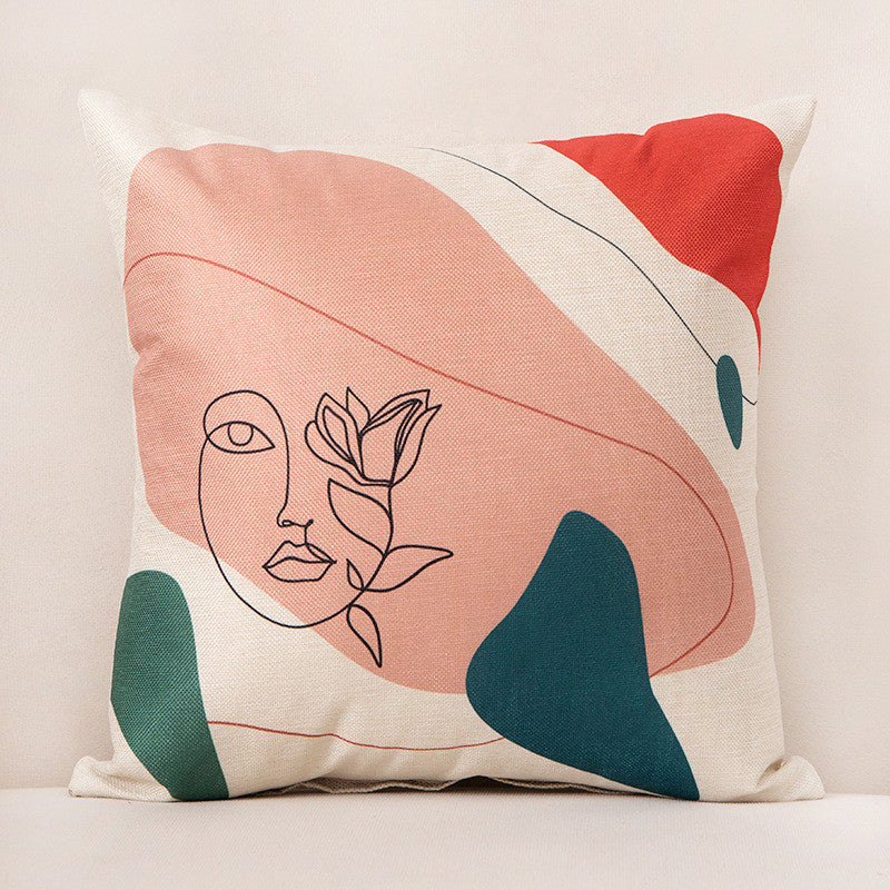 Scandinavian Minimalist Sofa Pillow