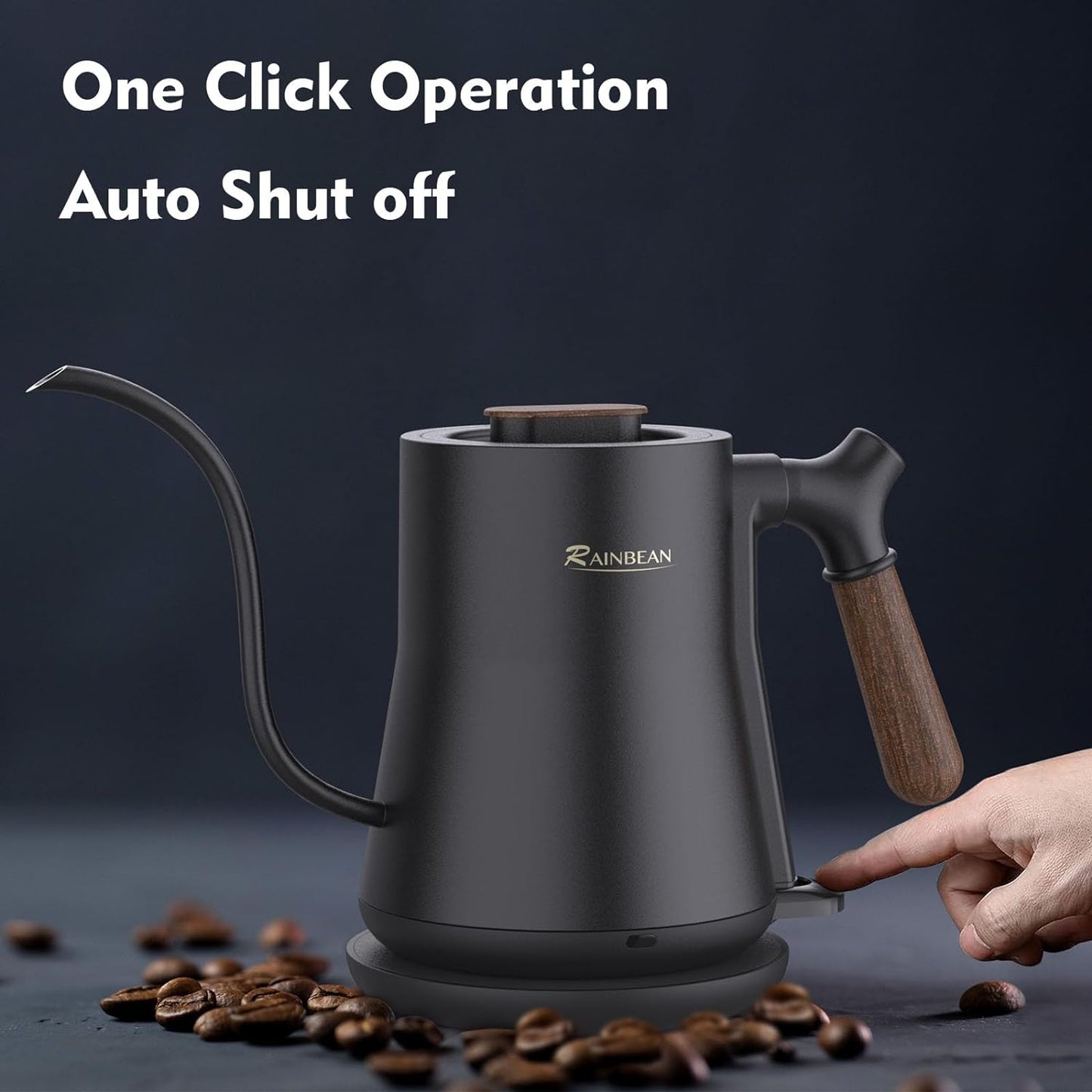 Gooseneck Electric Kettle Ideal For Pour Over Coffee