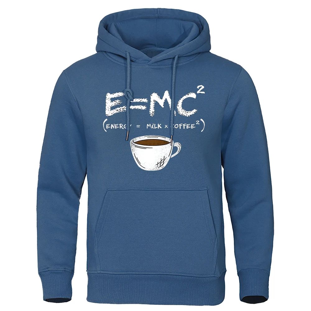 Milk + Coffee Print Men's Hoodie Sweatshirt