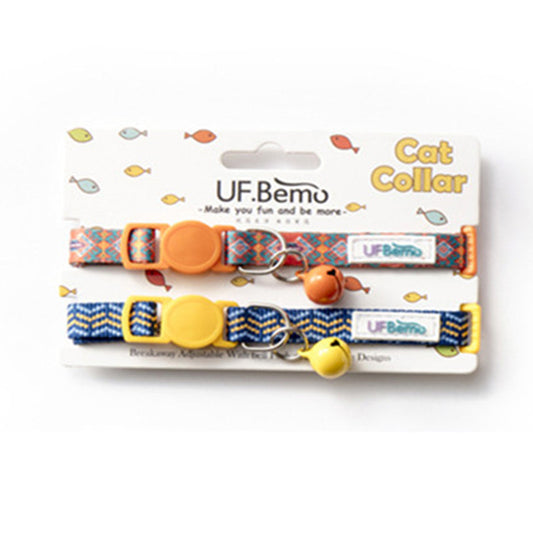 Two small cat collars W/ Bell